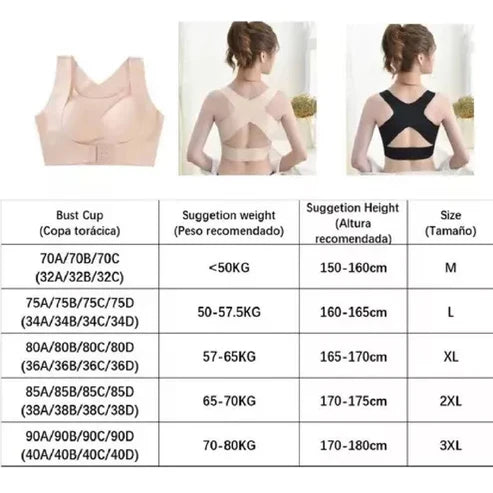 Brasier Corrector Postura Levanta Busto - SOLO HOY 30% OFF