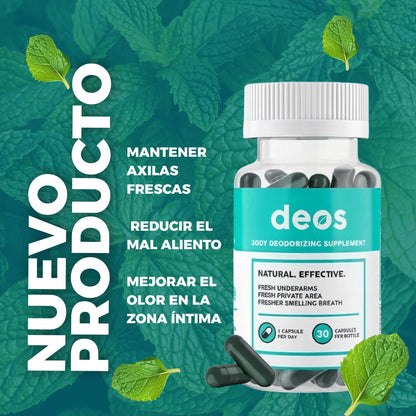 SUPER PROMO SOLO HOY 35% OFF - ACABE CON SU OLOR CON DEOS SUPLEMENTOS!