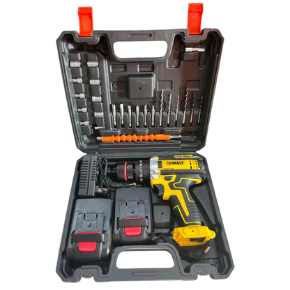 Taladro Atornillador Inalambrico - SUPER OFERTA QUEIMA DE EXISTÊNCIAS LLÉVATE 2 BATERIAS + MALETÍN