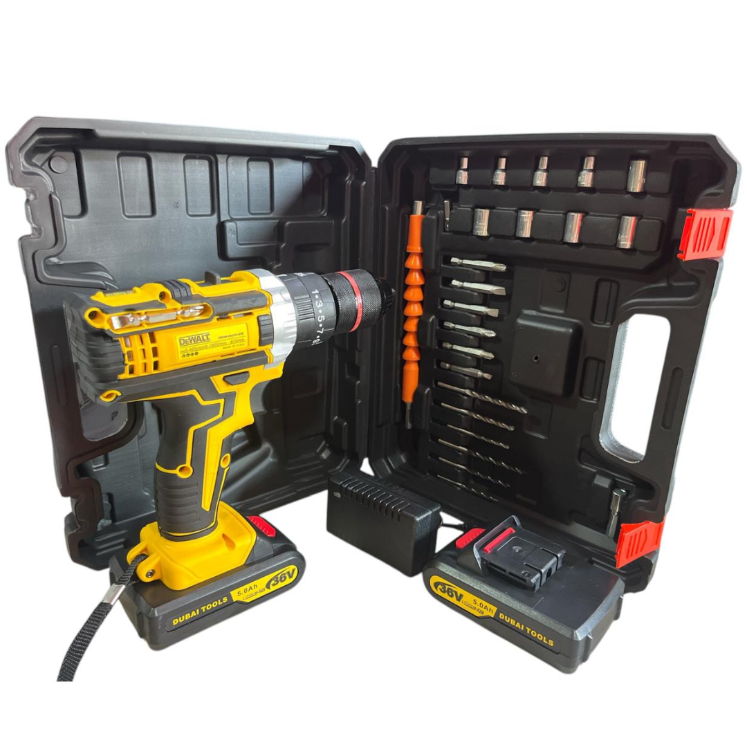 Taladro Atornillador Inalambrico - SUPER OFERTA QUEIMA DE EXISTÊNCIAS LLÉVATE 2 BATERIAS + MALETÍN