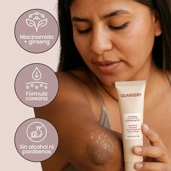 ¡Aprovecha nuestra promoción! Compra 1 y Llévate 2 - Quarxery Gel Exfoliante