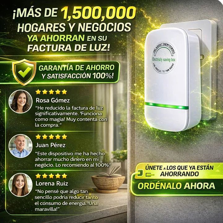 LIQUIDACIÓN DE STOCK 40% OFF - Ahorrador de energía hogar oficina